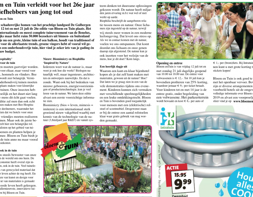 Lingue Taalwerk artikel Bloem & Tuin